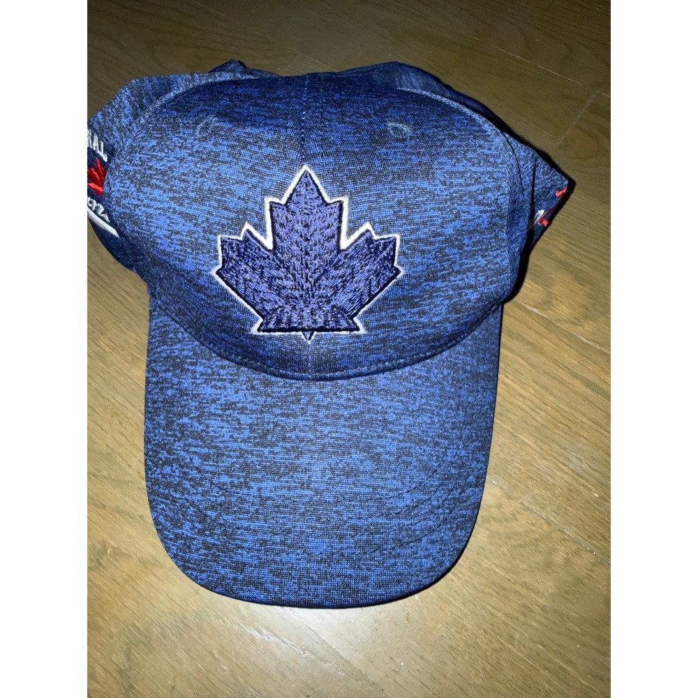 Original Brand Canada Blue Space Dye Maple Leaf Adjustable Baseball Cap Hat